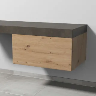 Sanipa Anbau-/Solitärschrank 2morrow (P2234) 340x700x520 Eiche-Natural-Touch P223485