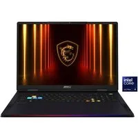 MSI Raider 18 HX AI A2XWJG-074 Gaming-Notebook (45,8 cm/18 Zoll, Intel Core Ultra 9 285HX, GeForce RTX 5090, 64 GB, 2 GB SSD)