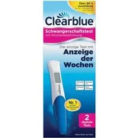 Clearblue Schwangerschaftstest Frühtest digital mit Wochenbestimmung, 2 Stk., 2-tlg.