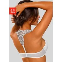 LASCANA Push-up-BH Melissa mit Vorderverschluss & Spitzenrücken aus Stickerei, Dessous
