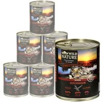 Dehner Wild Nature Hochmoor Senior, Geflügel & Ente Ente, Nassfutter für: Hunde, Nassfutter für ältere Hunde, glutenfrei