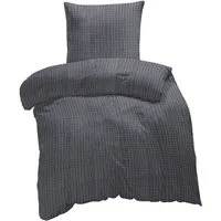 One Home Bettwäsche Musselin Malou, Musselin, 2 teilig, Komfort, weiche Baumwolle für Sommer und Winter geeignet