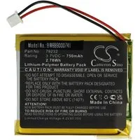 vhbw Akku passend für GHB Babyphone Babyphone (750 mAh, 3,7 V, Li-Polymer) Akku Akku Li-Polymer 750 mAh (3,7 V, 1 St), Leistungsfähiger Austausch-Akku Babyfone, Babyphone, Babytalker