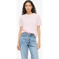 Vila Kurzarmpullover VILOLLO O-NECK S/S DETAIL KNIT TOP- NOOS