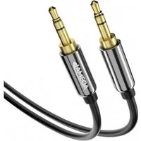 JAMEGA AUX Kabel 3,5mm Klinken Kabel Stereo Audio Auto Handy Mini Klinke Audio-Kabel, 3,5-mm-Klinke, 3,5-mm-Klinke (100 cm)