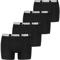 PUMA Boxershorts PUMA MEN EVERYDAY BOXER 4P ECOM (Packung, 4er Pack) mit breitem Logo-Webbund