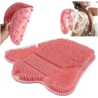 MOPUEA Badebürste Fußwaschbürste Duschmatte starke Adsorption Massage+Peeling Reinigung