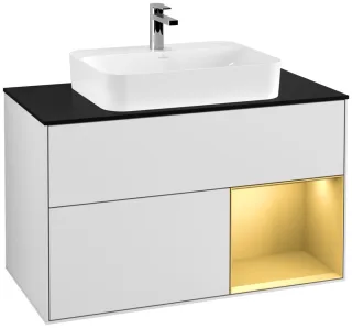 Villeroy & Boch Waschtischunterschrank Finion G37 1000x603x501mm Wandbel WT mit., G372HFMT G372HFMT