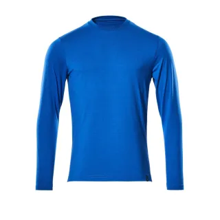 MASCOT Herren Langarmshirt Azurblau 4XL - 20181-959-91-4XLONE