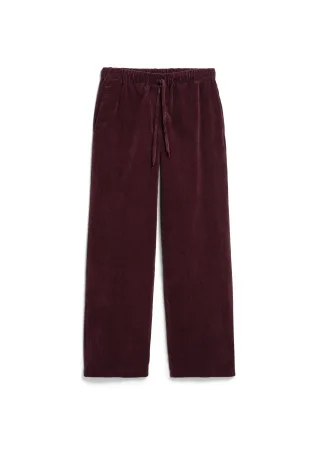 Armedangels - JAIMILAA CORDUROY PANT dark cranberry - Gr. - L