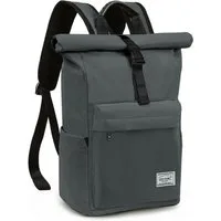 TAN.TOMI Cityrucksack Rolltop Rucksack Damen Herren, Rucksack Laptop Tasche 15,6 Zoll (Damen Herren weit öffenbar, Rolltop Rucksack wasserdicht), Backpack Daypack für Schule,Fahrradfahren,Freizeit und Reise