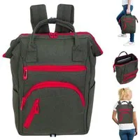 ELEPHANT Cityrucksack Finn 12830 Damenrucksack Rucksack, A4 Damen Handtasche Daypack Klappöffnung + Schlüsselbörse