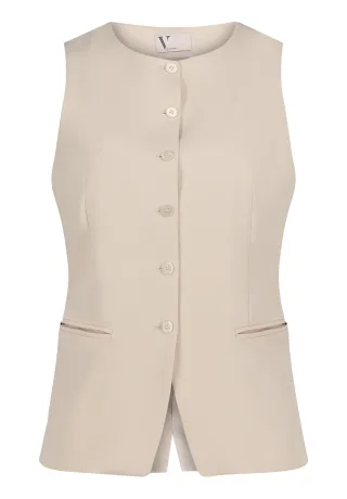 V by Vera Mont - Longweste champagne sorbet - Gr. - 42