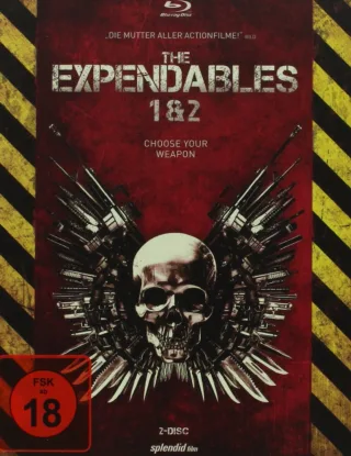 The Expendables 1+2 - Steelbook [Blu-ray]