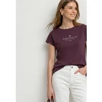 STREET ONE Shirttop Sommertop mit Wording