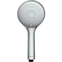 WENKO Handbrause Watersaving, Ø 11 cm, Bis zu 40% Wasser Ersparnis