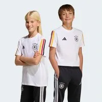 adidas Performance T-Shirt DFB KIDS TEE für Kinder, mit Rundhalsausschnitt, ohne Verschluss, aus Baumwolle