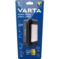 VARTA Taschenlampe WORK FLEX AREA LIGHT (Set, 4-St), für Werkzeugkästen,Befestigungsmöglichkeiten für freihändiges Arbeiten