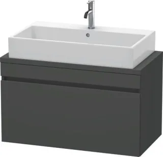 Duravit DuraStyle Konsolenwaschtischunterbau wandhängend Graphit Matt 900x478x512 mm - DS530304949 DS530304949