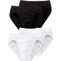 Schiesser Rioslip Authentic (4-St) brazilslip unterhose unterwäsche