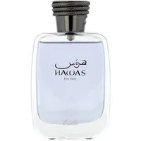 Rasasi Eau de Parfum Hawas Ice For Men, Glasflakon, Parfüm EDP, Herrenduft