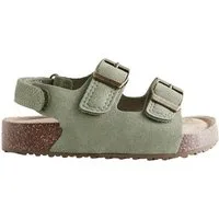 Next Ledersandalen mit zwei Schnallen, weite Passform Sandale (1-tlg)
