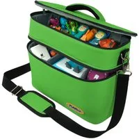 PUNALU Aufbewahrungstasche PUNALU XL Tasche für Toniebox 1 & 2 – Platz für bis zu 68 Tonies, mit abnehmbaren Schultergurt