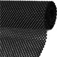 VIVA Home Antirutsch Teppichunterlage Extra robuste Antirutschmatte 160x45 cm, Zuschneidbar, PVC, schwarz, Stark rutschhemmende PVC-Unterlage für Teppich & Schubladen