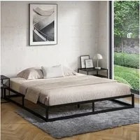 skølm Bettgestell Bragi inkl. Lattenrost (25 cm hoch), Metallbett 180x200 cm, auch verfügbar in 140x200