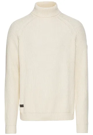camel active - Strickpullover mit Rollkragen creme - Gr. - 3XL