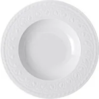 Villeroy & Boch Suppenteller Suppenteller 24 cm Cellini weiß, (8 St), Suppenteller, Pastateller, tiefer Teller, Premium Porcelain, weiß