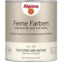 Alpina Wandfarbe Alpina Feine Farben Lack No. 36 Tochter der Antike