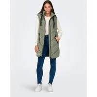 JDY Steppweste (1-tlg) Plain/ohne Details