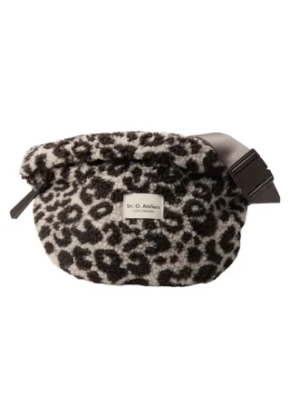 Street One - Teddy-Gürteltasche Animalprint braun