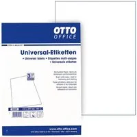 Otto Office Etiketten Standard, 100 Stück, Kennzeichnung (210x297 mm), selbstklebend