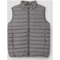 s.Oliver Outdoorjacke Outdoor-Weste Steppweste mit Stehkragen