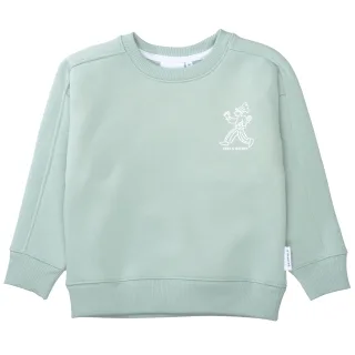 BASEFIELD - Kn.-Sweatshirt,oversized dusty mint - Gr. - 134
