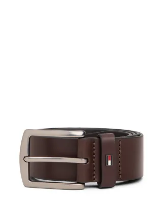 Tommy Hilfiger - Denton Ledergürtel braun - Gr. - 85