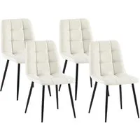 CLP Esszimmerstuhl Antibes Stoff (4er Set), mit Stoffbezug, bis 150 kg