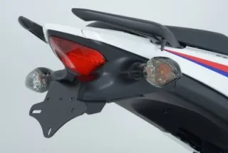 R&amp;G Kennzeichenhalter Aluminium Honda CB 500 F / CBR 500 R Bj. 2013-2015 Heckumbau, eintragungsfrei