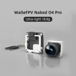 WalleFPV Naked O4 Pro DJI O4 Air Unit 4K 120FPS 20g Ultra Light 31.4x31.4x12mm 7-26V Filter Kit Compatible for Eagle 2 F
