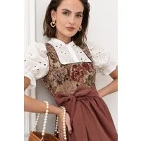 Madame Marie Dirndl Dirndl lang 2tlg. - THALINA - traube