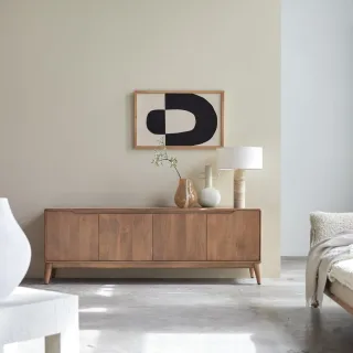 TV-Schrank Gabrielle aus massivem Mangoholz, 160 cm