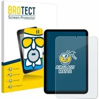 BROTECT Displayschutzglas Folie für Apple iPad Mini 7 2024, Schutzfolie Glas Panzer Display Schutz matt