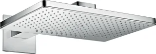 Hansgrohe Kopfbrause 460 2jet Axor chrom mit Brausearm eckig, 35280000 35280000