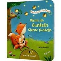 Mein Puste-Licht-Buch: Wenn im Dunkeln Sterne funkeln / Christina Nömer