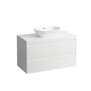 Laufen Waschtischunterschrank und Waschtisch-Platte LANI 495x985x580 H4045611122611
