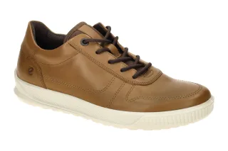 Ecco 501674 BYWAY OXFORD Herren Schn?rschuhe camel Leder Textil PU-Sohle flex...