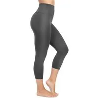 Smilodox Leggings Mirella, High Waist Capri-Leggings, weiches Stretch-Material Blickdichte 3/4 Sportleggings, Shape Fit Trainingshose, Yoga Freizeit