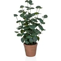 Kunstpflanze Eucalyptus Künstliche Pflanze im Topf Höhe 48.0 cm Eukalyptus, hjh OFFICE, Höhe 48.0 cm, Künstliche Deko Pflanze im Topf